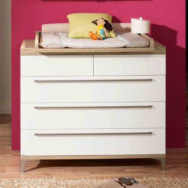 Paidi Remo Wickelkommode 5 Schubkästen Inkl. Wickelaufsatz, Frachtfrei Zum Aktionspreis 1 Paidi Remo Wickelkommode 5 Schubkästen Inkl. Wickelaufsatz, Frachtfrei Zum Aktionspreis