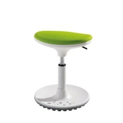 Paidi Speedy Sitzhocker Limette/weiß Sitzhöhe Stufenlos Einstellbar