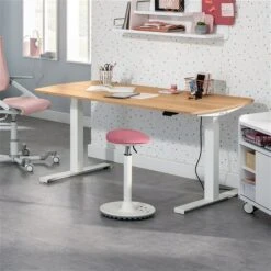 Paidi E-lion 1 Schreibtisch Eiche-Nebraska-Nachbildung / Weiß 150 X 75 Cm -Roba || Pinolino || Träumeland Verkäufe paidi e lion1 nebraska unten