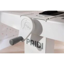 Paidi Teenio 130 GT Schreibtisch Kreideweiß / Eiche Massiv 130 X 75 Cm