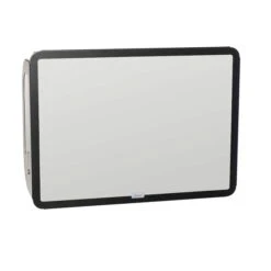 Timkid QuattroQ Wandwickeltisch Anthrazit Weiß Inklusive Wickelmatte | Elegant Horizontal Design