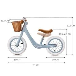 Kinderkraft RAPID Laufrad Blue Breeze -Roba || Pinolino || Träumeland Verkäufe rapid blue breeze dimensions