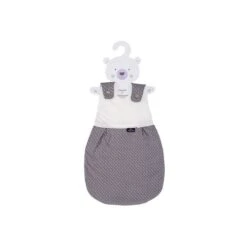 Träumeland Schlafsack Liebmich Pünktchen Grau