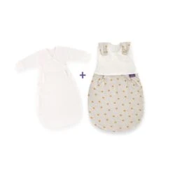 Träumeland Babyschlafsack-Set Sternentraum Gelb