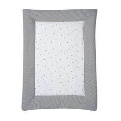 Schardt Krabbeldecke Sternchen Grau 100x135 Cm Kuschelige Unterlage Zum Spielen