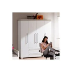 Paidi Kira Jugendzimmer 4-türiger Schrank Nautik Zum Aktionspreis -Roba || Pinolino || Träumeland Verkäufe schrank 4t2s nautik gr 4