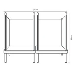 Timkid Sila Couch Klein Petrol/orange Kissen Petrol/grün -Roba || Pinolino || Träumeland Verkäufe sila couch klein technisch 2 1