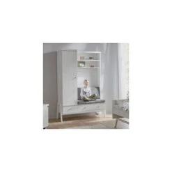 Schardt Holly Nature Kleiderschrank-Kombi Schrank Und Wickelkommode | Umbaubar -Roba || Pinolino || Träumeland Verkäufe sitz rueckenpolster grau gr