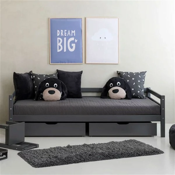 Hoppekids Sofabett ECO Dream Smoked Pearl 90x200 Zum Toppreis 3 Hoppekids Sofabett ECO Dream Smoked Pearl 90x200 Zum Toppreis – Bild 3