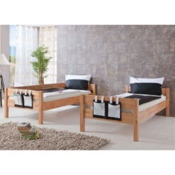 Relita STEFAN Etagenbett Buche Massiv Natur Zu 2 Einzelbetten Umbaubar - Frachtfrei -Roba || Pinolino || Träumeland Verkäufe stefan natur einzel gr 1