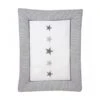 Schardt Krabbeldecke Stern Grau 100x135 Cm Mit Stickerei