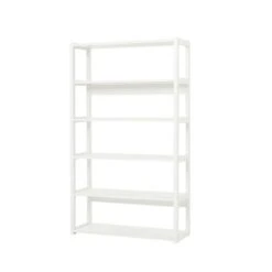 Hoppekids Storey Regal 1-teilig Weiß 100 Cm Breite, Mit 6 Regalbrettern
