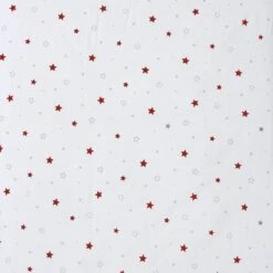 Schardt Laufgitter Basic Buche Massiv Weiß 100 X 100 Cm, Mit Laufrollen, Folie Sternchen Rot -Roba || Pinolino || Träumeland Verkäufe stoff sternchen rot 1