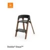 Stokke® Steps™ Hochstuhl Black Golden Brown Buchenholz