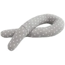 Träumeland Kuschelnest 170 Cm Anthrazit Mit Weißen Sternen