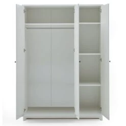 Arthur Berndt Thilo Kinderzimmer 3-teilig MDF Weiß Mit Kantenfräsung -Roba || Pinolino || Träumeland Verkäufe thilo15 fs offen