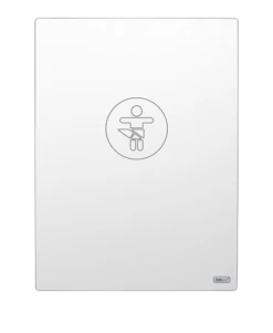 Timkid KAWAHPL Wandwickeltisch Weiß Inklusive Wickelmatte | Elegant Design -Roba || Pinolino || Träumeland Verkäufe tks8001 frontal zu print