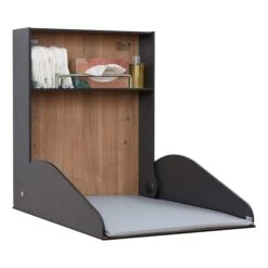 Timkid KAWAHPL Wandwickeltisch Deluxe/anthrazit Inklusive Wickelmatte -Roba || Pinolino || Träumeland Verkäufe tks8002 seitlich auf print