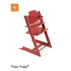 Stokke® Tripp Trapp® & Baby Set™ Warm Red