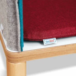 Timkid Sila Sessel Petrol Kissen Rot -Roba || Pinolino || Träumeland Verkäufe tsl1 104 ecke 1