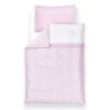 Träumeland Krone Rosa Bettwäsche 80x80