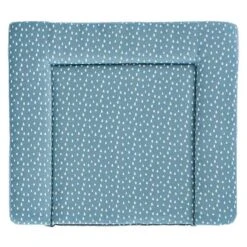 Träumeland Wickelauflage Tropfen Ozeanblau 75 X 85 Cm