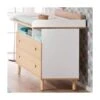Paidi Ylvie Wickelkommode 2 Schubkästen Birke Mit Wickelkaufsatz - Schmale Ausführung